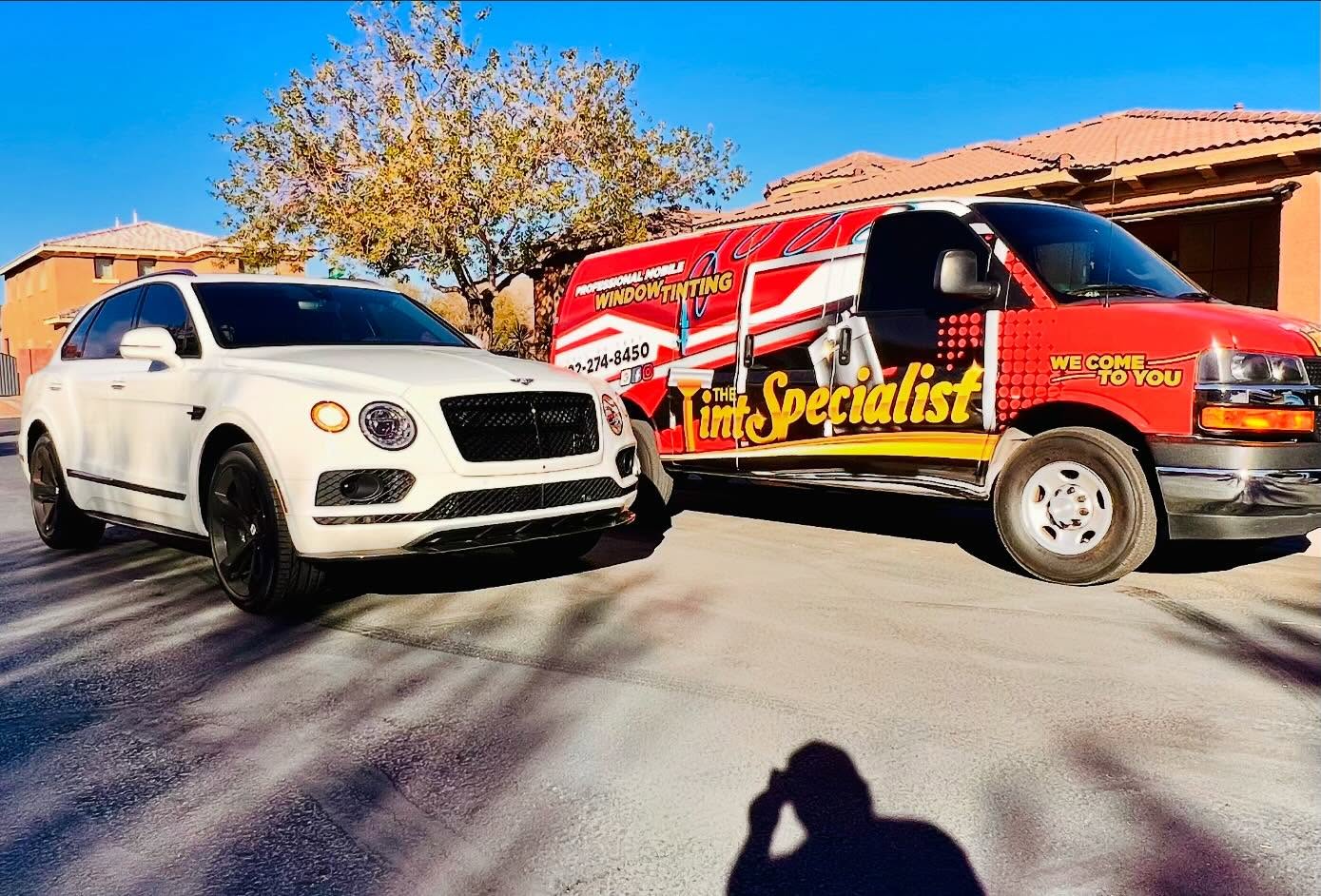 The Tint Specialist - Bentley Bentayga luxury SUV window tinting Las Vegas The Tint Specialist - Bentley Bentayga luxury SUV window tinting Las Vegas